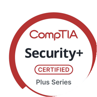 CompTIA Security+ Certified badge